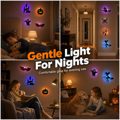 🕷️🍂🎃Halloween Glow in Dark Wall Stickers