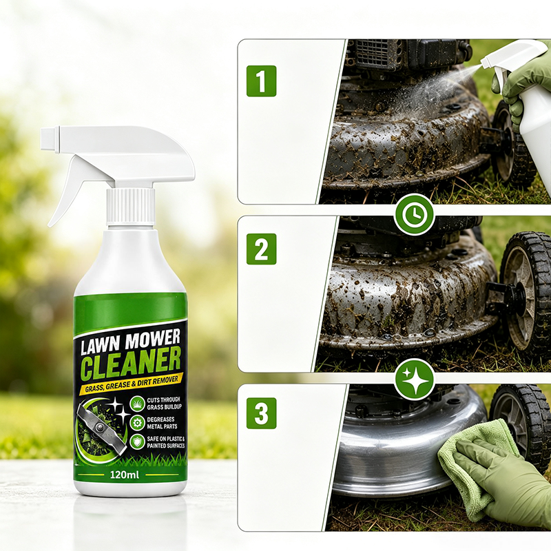 🔥Buy 1 get 1 free Fast-Acting Lawn Mower Cleaning Spray