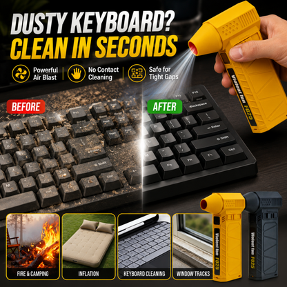 🔥First 50 customers enjoy 50% off 🔥Portable multi-functional handheld turbine blower