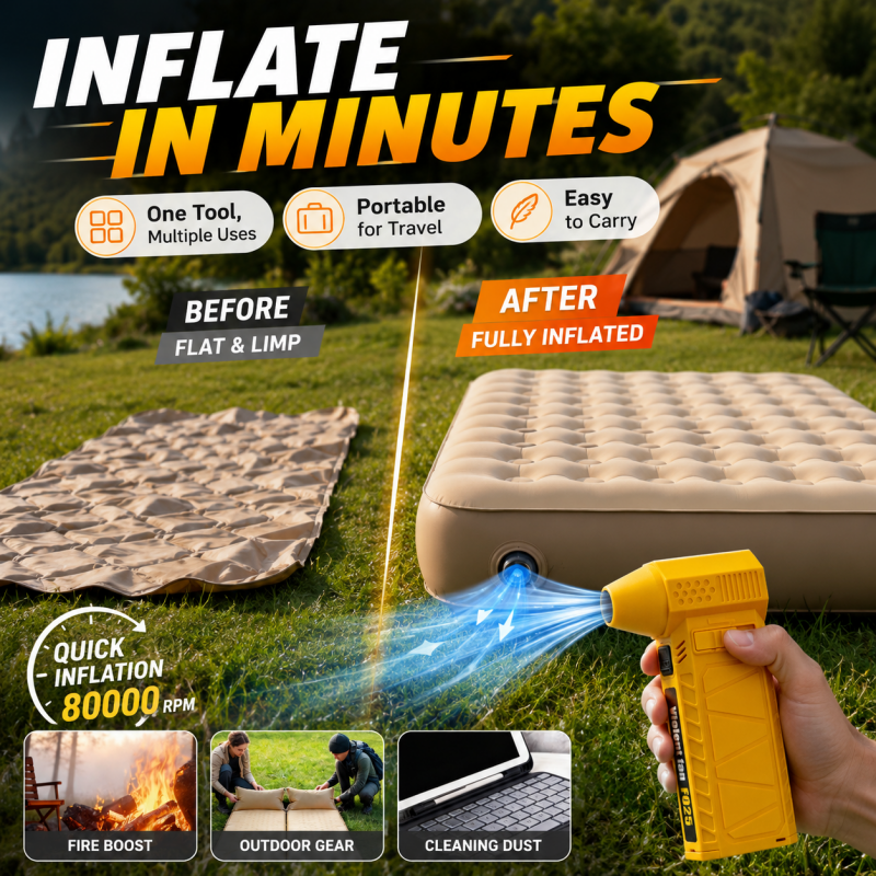 🔥First 50 customers enjoy 50% off 🔥Portable multi-functional handheld turbine blower