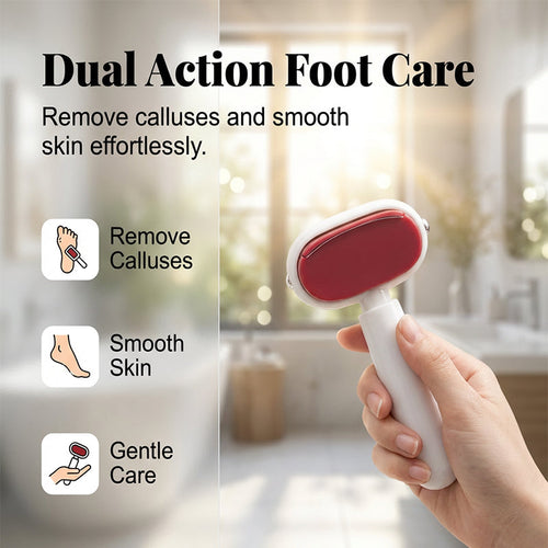 🔥Last day: 50% off✨Double-sided foot file – Easily removes calluses and dead skin 🦶