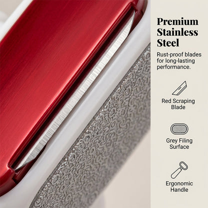 🔥Last day: 50% off✨Double-sided foot file – Easily removes calluses and dead skin 🦶