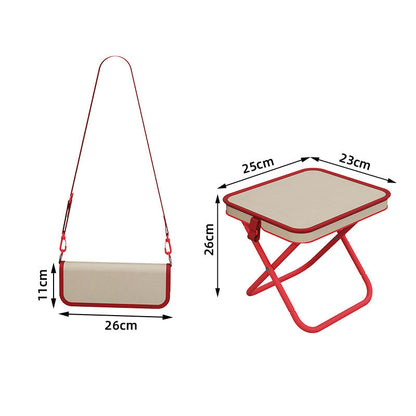 🎄Biggest Christmas Sale 50% OFF Portable Folding Stool with Handbag Design