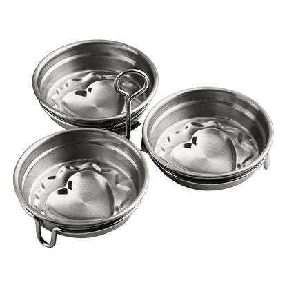 🎉  Over 14,000 Sold! 🍳 3-in-1 Stainless Steel Egg Poacher