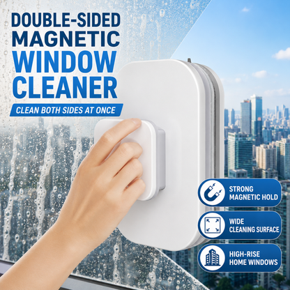 🔥Black Friday Special 50% OFF  Double-Sided Magnetic Window Cleaner