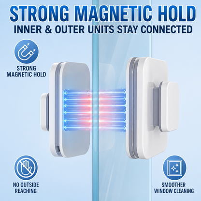 🔥Black Friday Special 50% OFF  Double-Sided Magnetic Window Cleaner