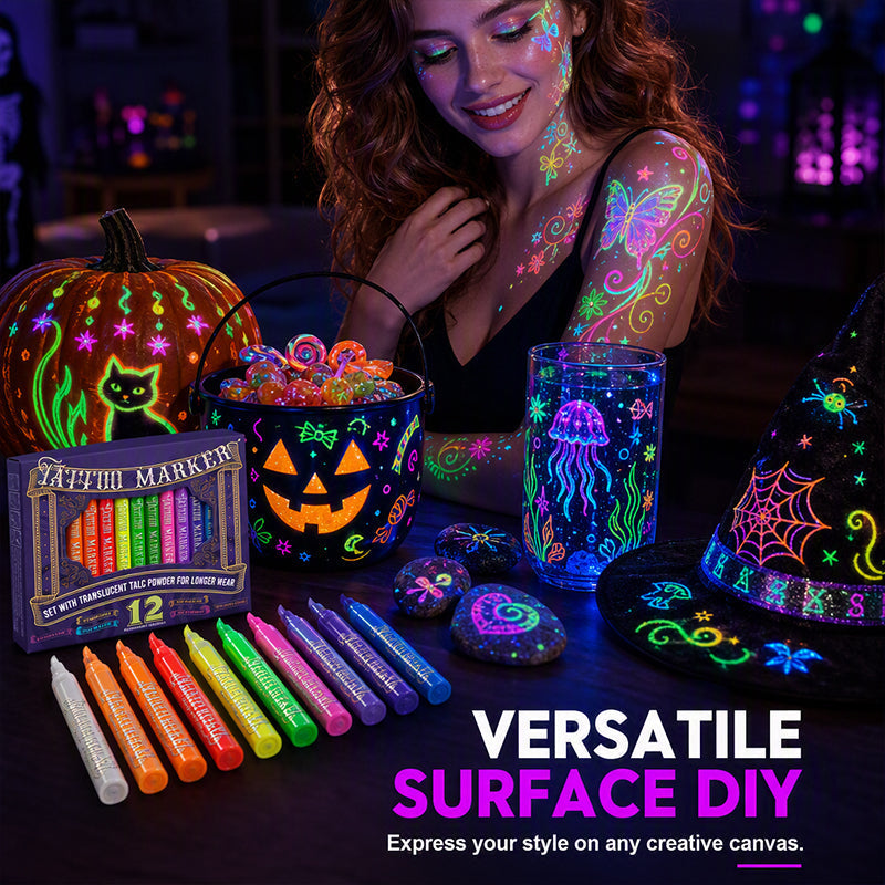 Glow Party-tatueringspennor