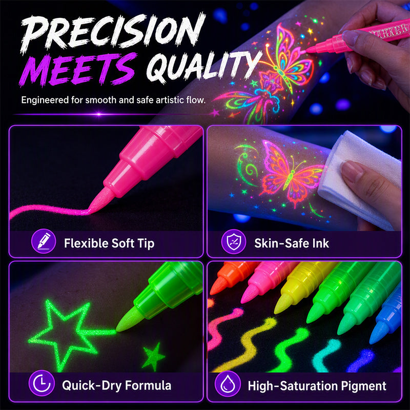 Glow Party-tatueringspennor