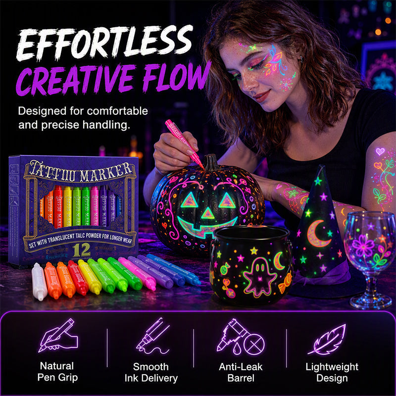 Glow Party-tatueringspennor