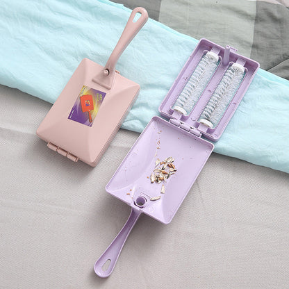 🧹 50% OFF NOW! Handheld Double Roller Lint Brush – Effortless Cleaning, Pet Hair Removal – Perfect for Sofas, Carpets & Clothes 🐾✨