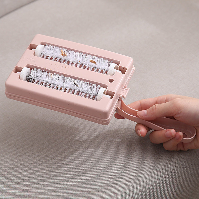 🧹 50% OFF NOW! Handheld Double Roller Lint Brush – Effortless Cleaning, Pet Hair Removal – Perfect for Sofas, Carpets & Clothes 🐾✨