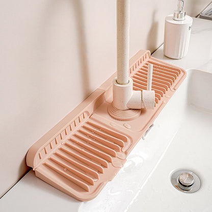 🎄Biggest Christmas Sale 50% OFF Quick-Drying Silicone Faucet Mat