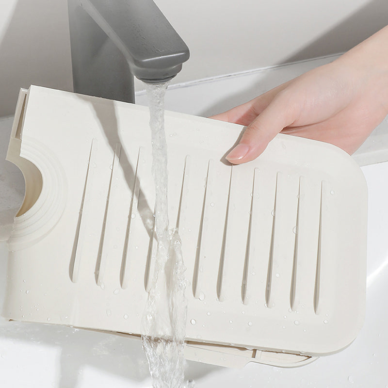 🎄Biggest Christmas Sale 50% OFF Quick-Drying Silicone Faucet Mat