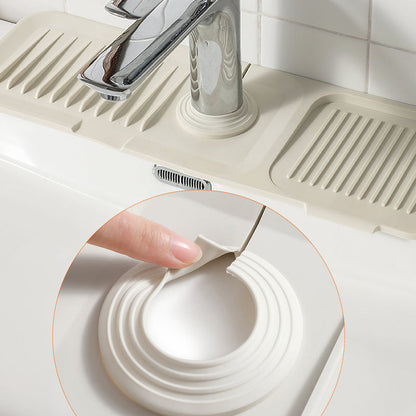 🎄Biggest Christmas Sale 50% OFF Quick-Drying Silicone Faucet Mat