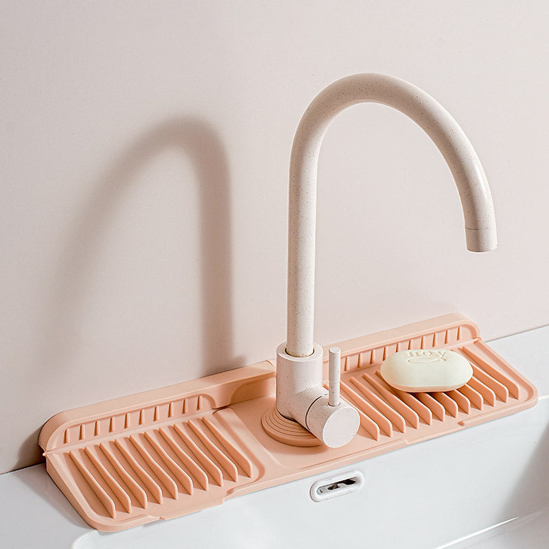 🎄Biggest Christmas Sale 50% OFF Quick-Drying Silicone Faucet Mat