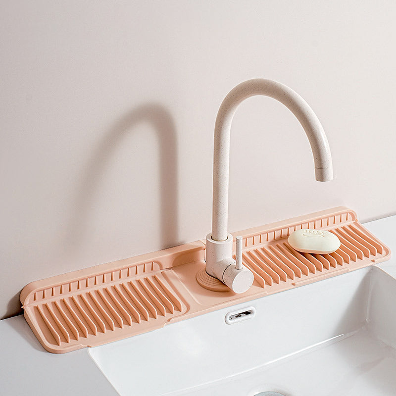 🎄Biggest Christmas Sale 50% OFF Quick-Drying Silicone Faucet Mat
