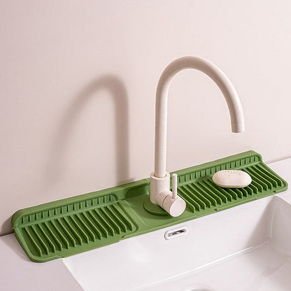 🎄Biggest Christmas Sale 50% OFF Quick-Drying Silicone Faucet Mat