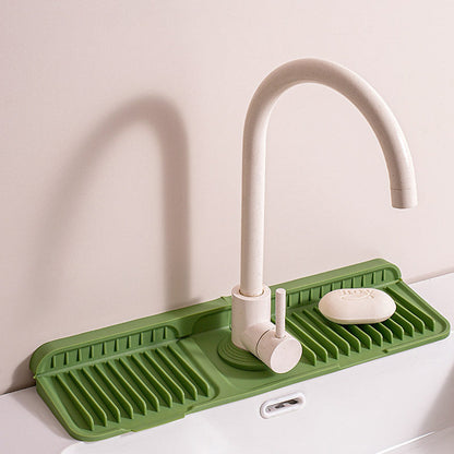 🎄Biggest Christmas Sale 50% OFF Quick-Drying Silicone Faucet Mat