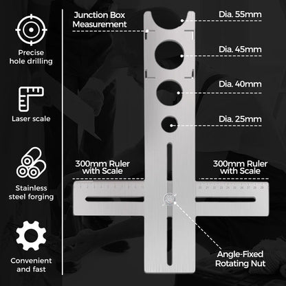 🔥Special Offer 50% OFF Tool Revolution‑Ceramic Tile Hole Locator