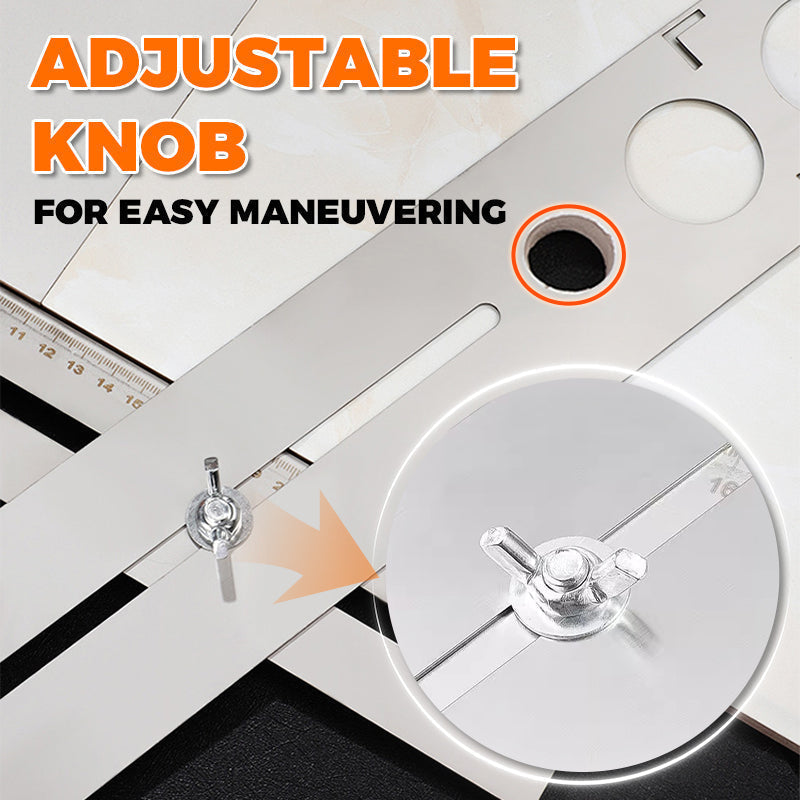 🔥Special Offer 50% OFF Tool Revolution‑Ceramic Tile Hole Locator