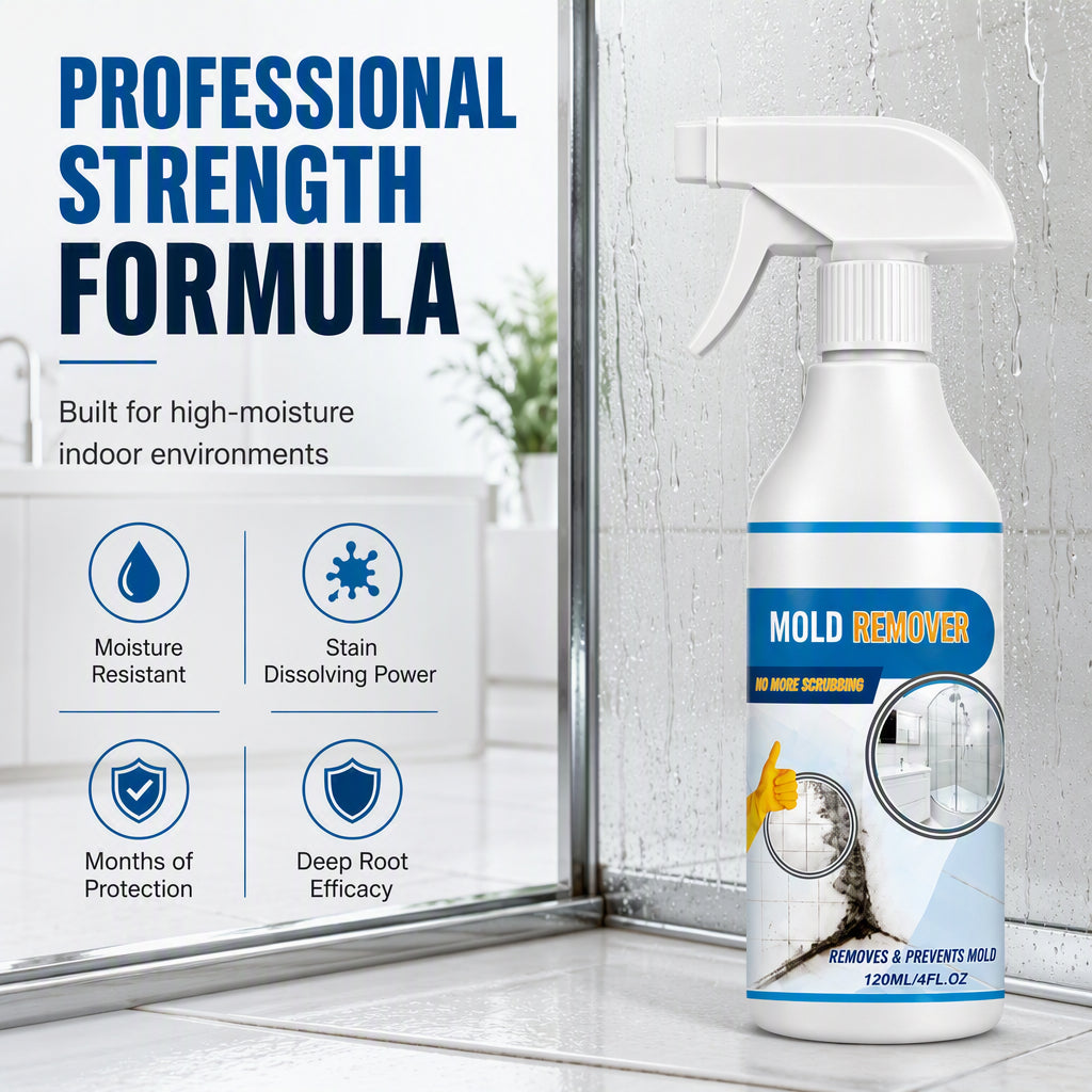 ⚡Today Only 50% OFF‑Deep-Cleaning Wall Mold Remover Spray