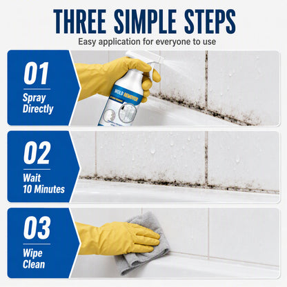 ⚡Today Only 50% OFF‑Deep-Cleaning Wall Mold Remover Spray