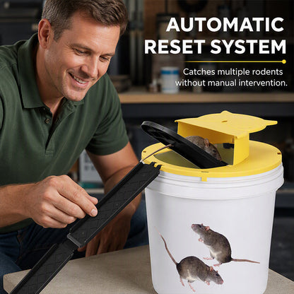 🪤50% OFF Today Only 🐭Auto-Reset Mouse Trap with Flip Lid