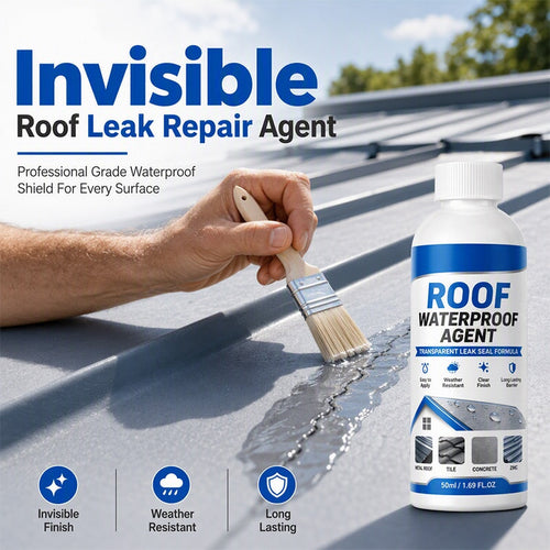 💥BUY 1 GET 1 FREE🔥Transparent Roof Waterproof Sealant with Brush