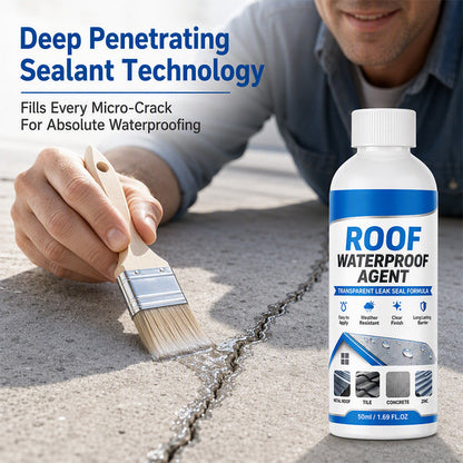 💥BUY 1 GET 1 FREE🔥Transparent Roof Waterproof Sealant with Brush