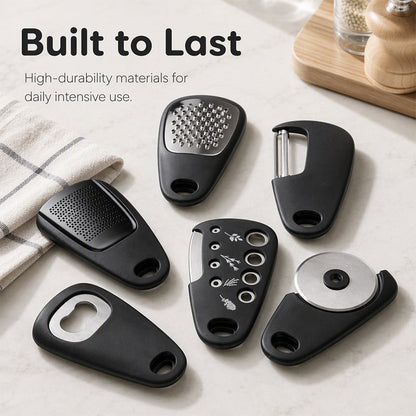 ⏳Limited time: 50% off⏰ 6-in-1 Stackable Kitchen Utensil Set🍳🧰