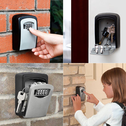 🔐 BUY 3 GET 2 FREE🏠 Wall‑Mounted Key Lock Box – Secure, sturdy & easy access ✨