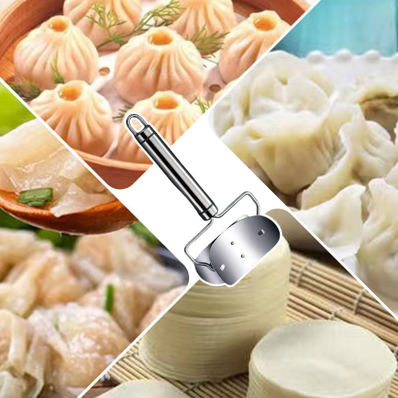 🔥First 50 Customers Enjoy Buy 3 Get 2 Free 🔥Stainless Steel Dumpling Wrapper Cutter