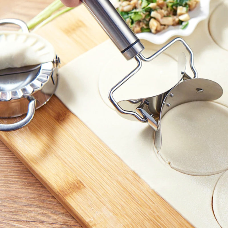 🔥First 50 Customers Enjoy Buy 3 Get 2 Free 🔥Stainless Steel Dumpling Wrapper Cutter