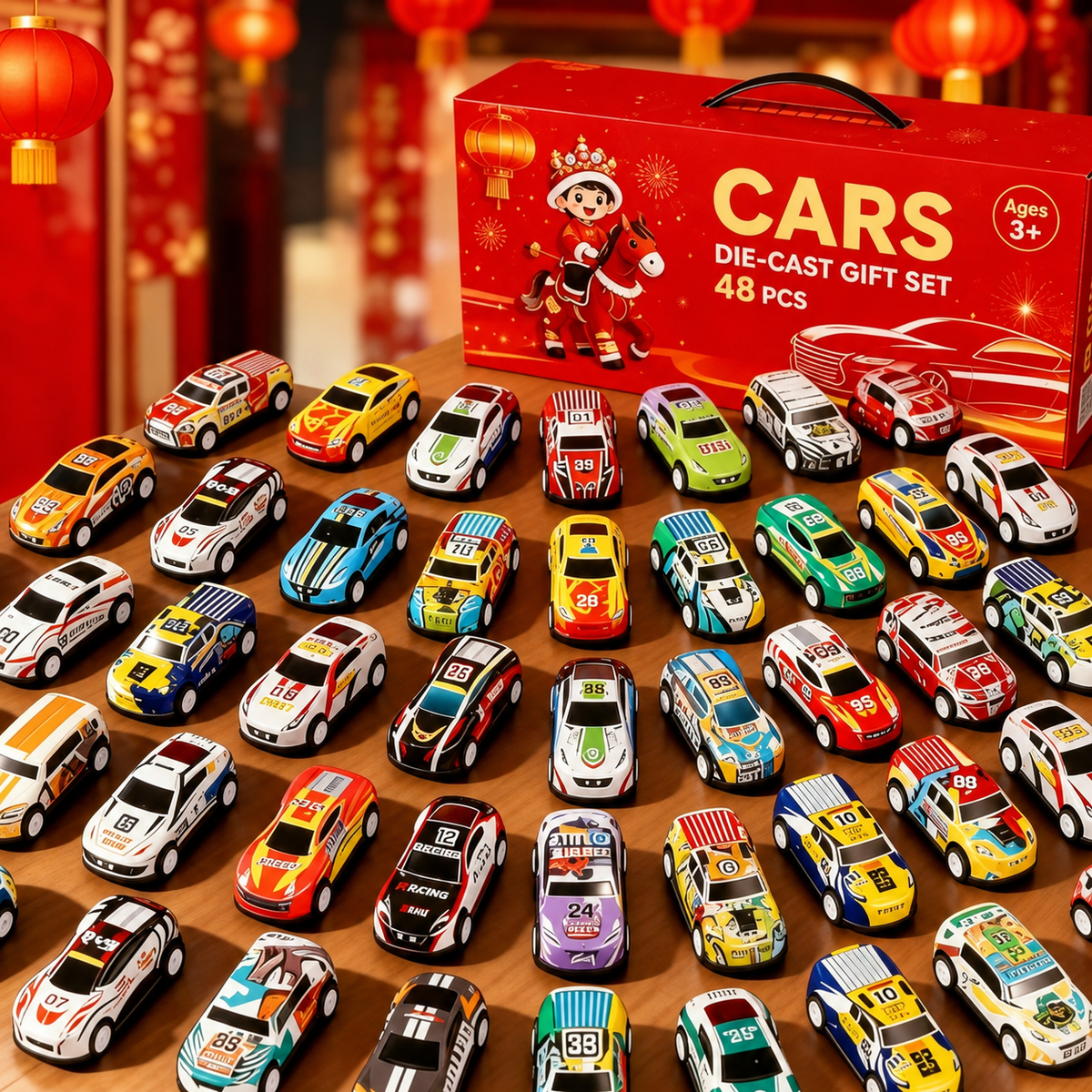 🎄Best Christmas Gift for Kids Foldable Toy Car Garage Set