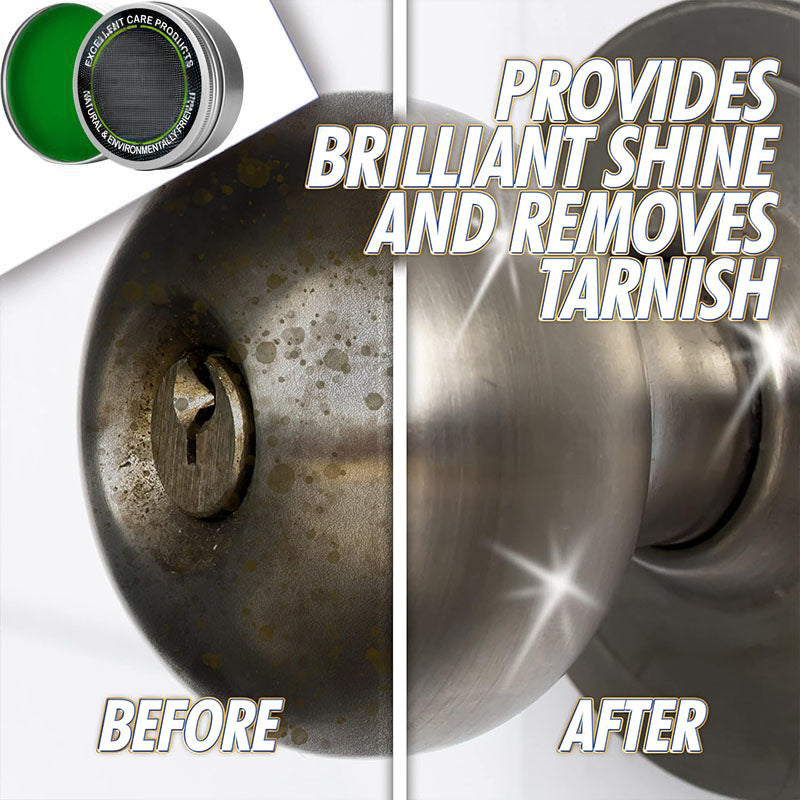 🔥Special Offer Buy 1 Get 1 FREE & 50% OFF All‑Purpose Mirror Shine Metal Wax Polish‑ Natural Environment‑Friendly Metal Polishing Paste, Restores & Shines Stainless Steel, Chrome & Metal Surfaces, Removes Oxidation & Tarnish