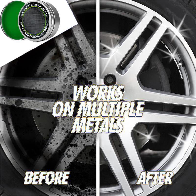 🔥Special Offer Buy 1 Get 1 FREE & 50% OFF All‑Purpose Mirror Shine Metal Wax Polish‑ Natural Environment‑Friendly Metal Polishing Paste, Restores & Shines Stainless Steel, Chrome & Metal Surfaces, Removes Oxidation & Tarnish