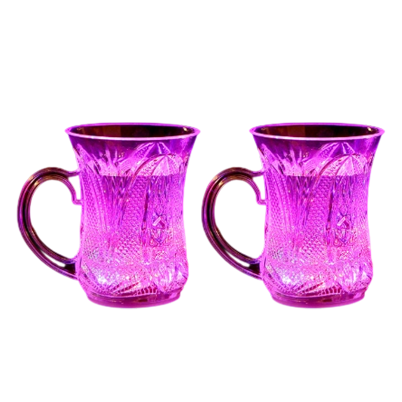 🍻Buy 1 Free 1✨Multicolor Liquid Activated LED Light Up Glowing Wine Glasses Cups