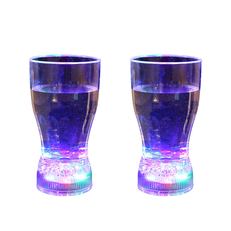 🍻Buy 1 Free 1✨Multicolor Liquid Activated LED Light Up Glowing Wine Glasses Cups