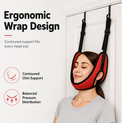 💆🚪Over Door Cervical Traction Device for Neck Pain Relief
