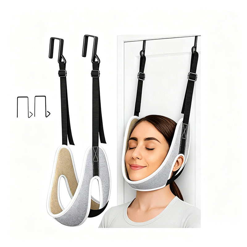 💆🚪Over Door Cervical Traction Device for Neck Pain Relief