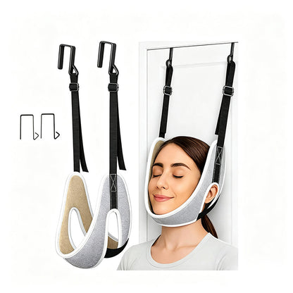 💆🚪Over Door Cervical Traction Device for Neck Pain Relief