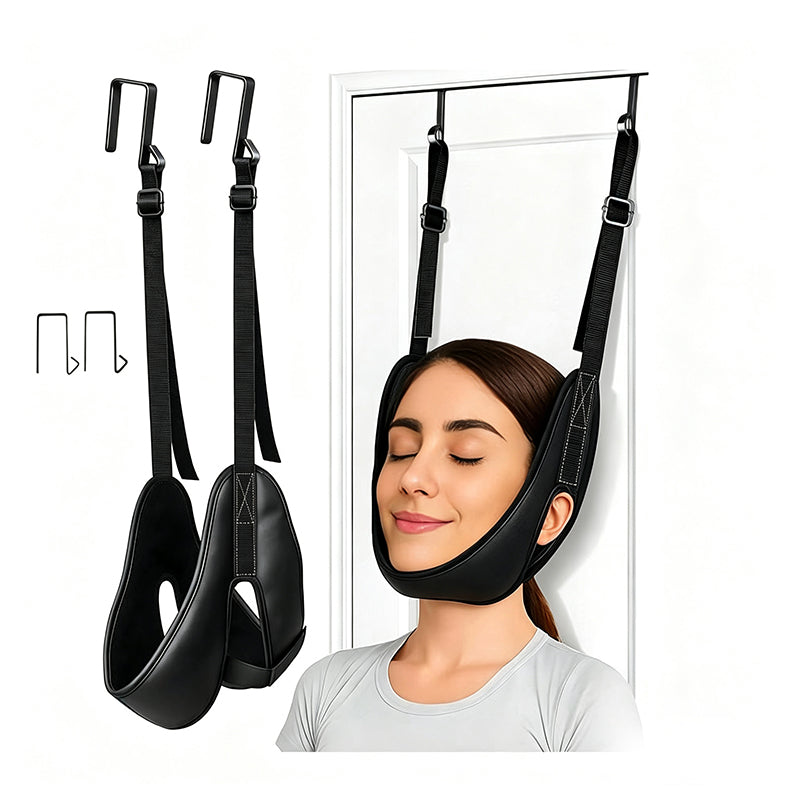 💆🚪Over Door Cervical Traction Device for Neck Pain Relief