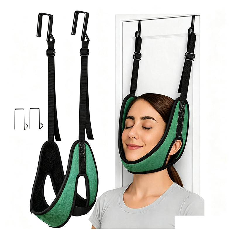 💆🚪Over Door Cervical Traction Device for Neck Pain Relief