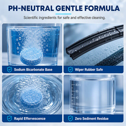 🔥Limited Time 50%OFF🔥Car Windshield Cleaning Effervescent Tablets