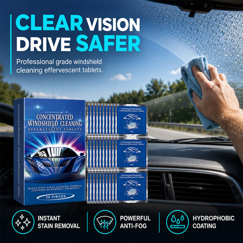 🔥Limited Time 50%OFF🔥Car Windshield Cleaning Effervescent Tablets