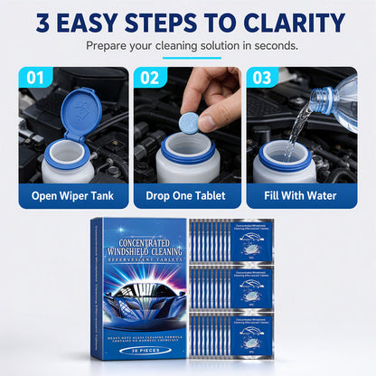 🔥Limited Time 50%OFF🔥Car Windshield Cleaning Effervescent Tablets