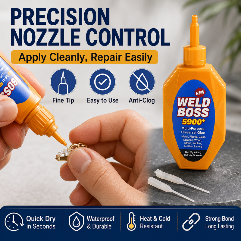 🔥Buy 1 Get 1 Free 🔥Quick-Dry Multifunctional Super Glue Adhesive