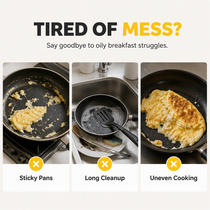🍳Buy 1 Free 1🍳 2-in-1 Microwave Omelet Cooker Makes Omelets & Egg Cups In Minutes