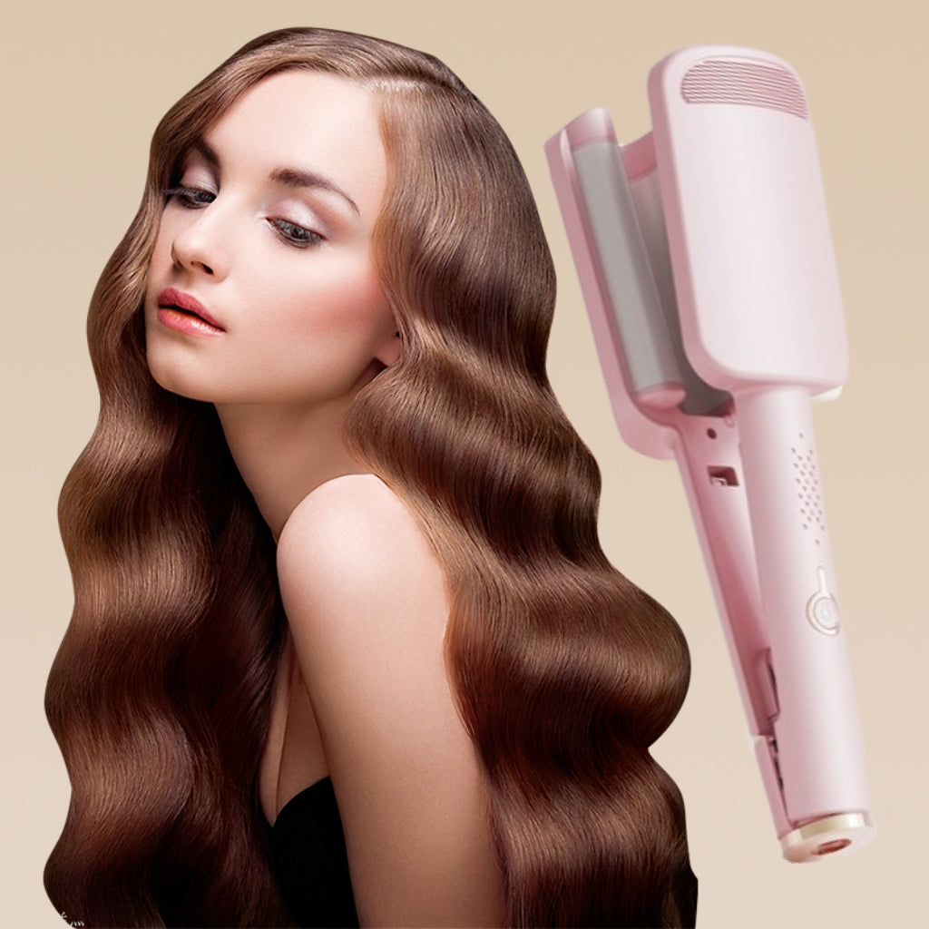 🔥50% OFF! 32 mm Hair Waver for Soft, Large Waves – 4 Temperature Settings