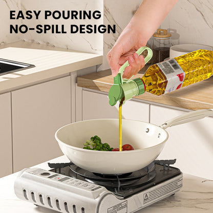 🔥Buy 1 Get 1 Free✨🍶50% OFF NOW! Multipurpose Bottle Pour Spout with Handle‑Reusable Flip Cap Bottle Dispenser, Leak-Proof Pouring Nozzle for Beverage, Juice & Homemade Drinks